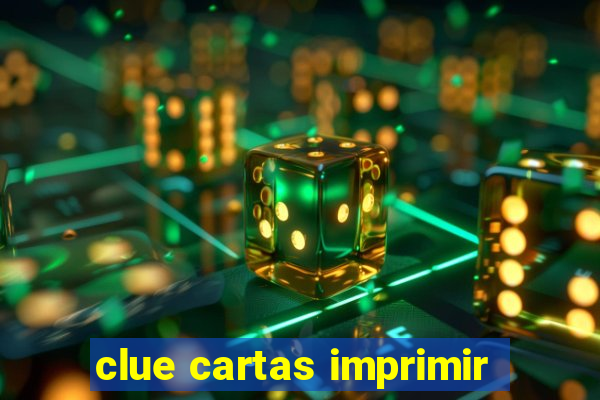 clue cartas imprimir